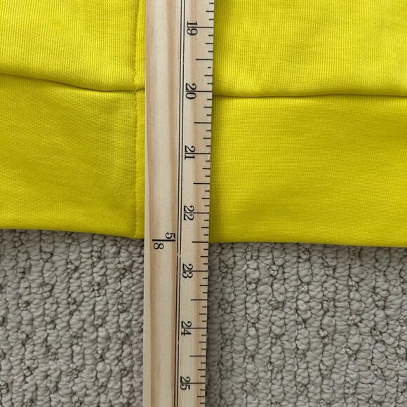 Lauren Ralph Lauren Active Ladies Yellow Zip Track Jacket Logo XS Lightweight - Picture 9 of 9